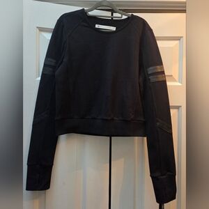 NWT BLANC NOIR Long Sleeve Sweatshirt Size M